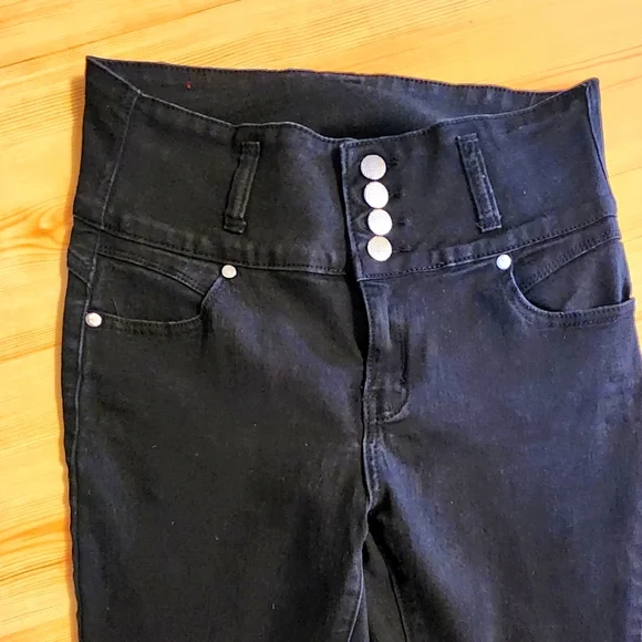 T & Y Women's High Waisted Jean Leggings - Picture 7 of 13